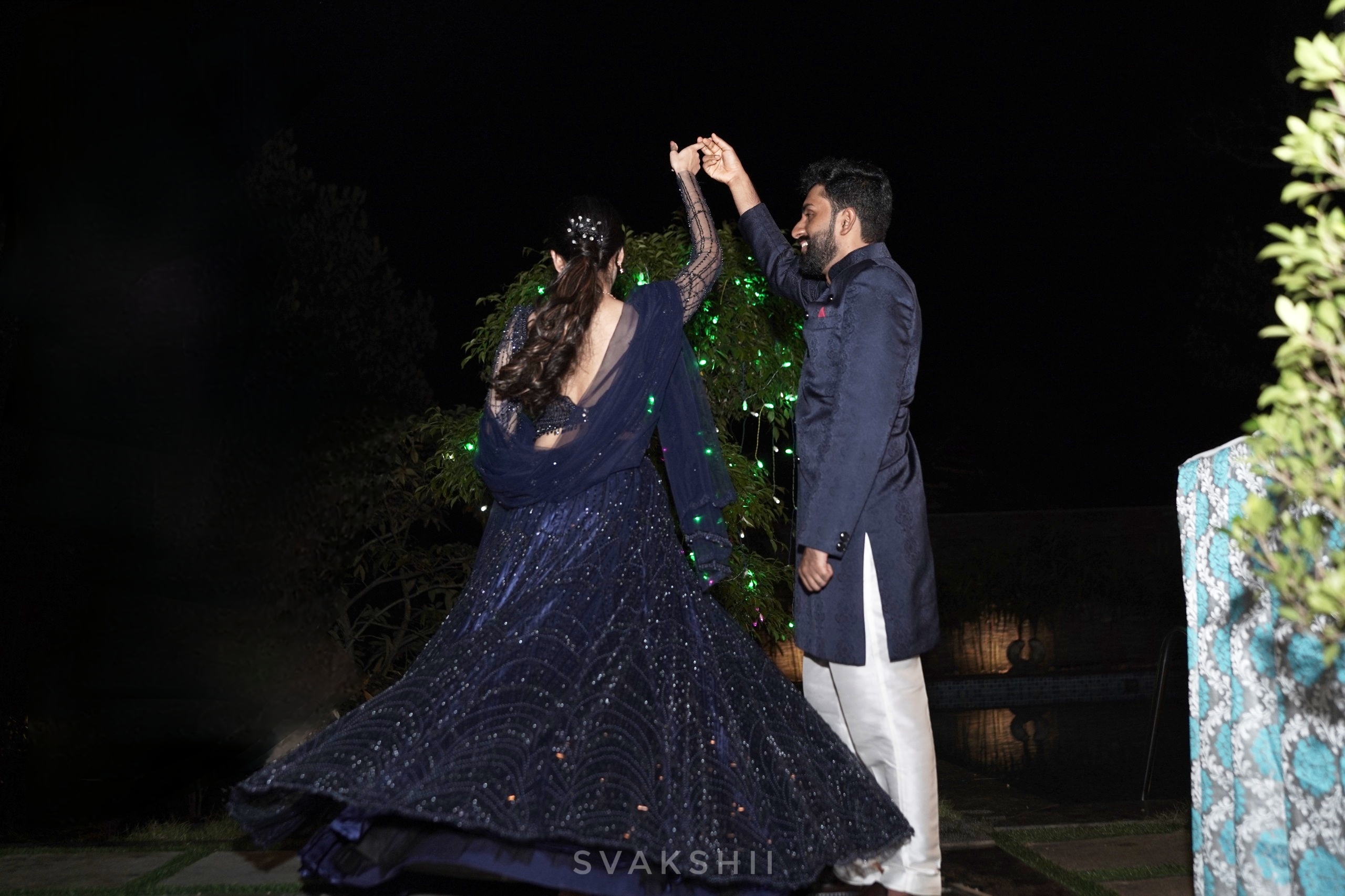 blue lehenga stitched
